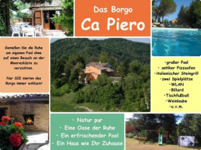 &hearts️ Ferienhaus Ca Piero mit Pool bis 12 Personen &hearts️